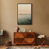  Slika - South Wind (1 Part) Vertical 60x90 U crnom drvenom okviru | shoptok.hr