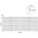  Gabion s žicom debljine 3 5 mm i mrežom 10x10 cm 400x20x150 cm - 20 cm 150 cm 400 cm | shoptok.hr