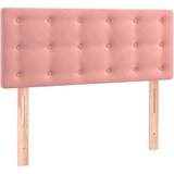 Box spring krevet s madracem ružičasti 90x190 cm baršunasti | shoptok.hr