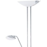 Eglo 93875 - led prigušiva lampa baya 1 LED/20W + LED/2,5W sjajni hrom | Eponuda.com