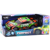  Auto na daljinsko upravljanje sa zvučnim efektima Perfect - narančasto/zeleni | shoptok.hr