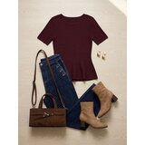 Sinsay Bluza u stilu pulovera s viskozom i volanom | shoptok.hr