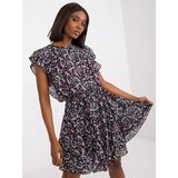 ZULUNA Dress-CHA-SK-3003-1.37-black-pink | ePonuda.com