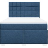  Krevet s oprugama i madracem plavi 160x200 cm od tkanine | shoptok.hr