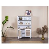 Hanah home polica za knjige goose white oak