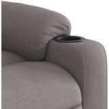 vidaXL Električni naslanjač taupe blago | Shoptok.si