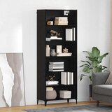  Highboard Crni hrast 69,5 x 34 x 180 cm Konstruirano drvo | shoptok.hr