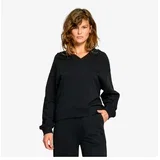 ladies v neck sweatshirt
