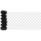 vidaXL Verižna Ograja s 13 Špicastimi Nosilci 0.4x25 m Galvanizirana Kovina | Shoptok.si