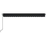 Tenda na automatsko uvlačenje 500 x 350 cm antracit | Eponuda.com
