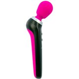 Palm Power Extreme Wand - bežični vibrator za masažu (ružičasto-crni) | shoptok.hr