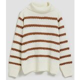 Marisse Striped Turtleneck Sweater | ePonuda.com