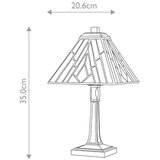 Elstead TF-ALDERLEY-TL-M - Stona lampa Tiffany ALDERLEY 1xE14/40W/230V 35 cm | Eponuda.com