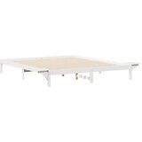  Krevetna konstrukcija s bočnim stolovima Bijelo 200 x 210 cm | shoptok.hr