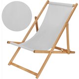 springos Zložljiv ležalnik, idealen za vrt, plažo ali balkon – impregniran les, (5000006708) | Shoptok.si