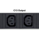 Manhattan razdjelnik - 19" 1U Rackmount razdjelnik, 20 komada C13 i 4 komada izlaza C19, 2 m kabela koji se može ukloniti | shoptok.hr