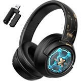 Onikuma naglavne brezžične gaming slušalke GT802, črna | Shoptok.si