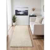Elle Decoration Kremno bel/slonokoščen ročno tkan tekač iz mešanice volne 80x200 cm Majoli – | Shoptok.si