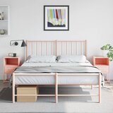 vidaXL Noćni ormarići 2 kom ružičasti 36 x 39 x 60,5 cm čelični Cijene