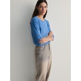 Reserved navaden pulover - modra | Shoptok.si