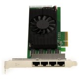 E-green PCI-Express kontroler 4-port 2.5 Gigabit Ethernet (Intel I225) | ePonuda.com
