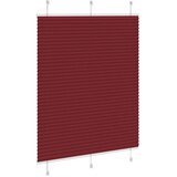 vidaXL Plisirana žaluzija Bordeaux Red 110x150 cm Širina tkanine | Shoptok.si