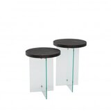 Hanah home Serenity set klub stolova sa 2 dijela, antracit boja | Eponuda.ba