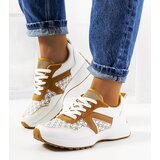Gemre White women's sneakers Isham Cene