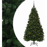  Umjetno božićno drvce srednje zeleno s kuglicama 240 cm | shoptok.hr