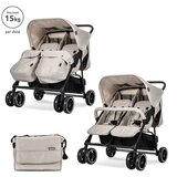 Lorelli kolica za blizance Twin, Beige Cijene