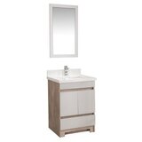 Hanah home Komplet nameštaja za kupatilo (2 komada) Echo 24 Hrast | ePonuda.com