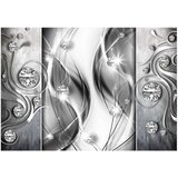  Samoljepljiva foto tapeta - Diamonds in Silver 392x280 | shoptok.hr