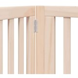 vidaXL Vrata za pse s vratašcima 10 panela sklopiva 800 cm drvo topole | shoptok.hr