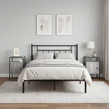  Noćni ormar 2 kom. Siva Sonoma Konstruirano drvo | shoptok.hr