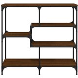  Konzolni stol boja smeđeg hrasta 103x32x95 cm konstruirano drvo | Eponuda.ba