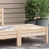  Vrtni tabure od masivne borovine Smeđa | shoptok.hr