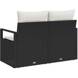  Vrtni kauč s jastukom s pohranom 120 x 62 x 69 cm poliratan | shoptok.hr