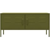 TV ormarić maslinasti 105 x 35 x 50 cm čelični | shoptok.hr