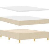  s opruga kutije s LED trakama Krema 160 x 200 cm tkanina | shoptok.hr