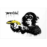  Plakat - Banksy: Monkey with a Banana 60x40 Bez okvira | shoptok.hr