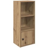 Maison Chic Knjižna omara - Knjižni regal artisan hrast 31x24x77 cm inženirski les, (21725503) | Shoptok.si