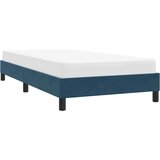  Okvir kreveta bez madraca tamnoplavi 100x220 cm baršun | shoptok.hr