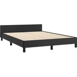  Okvir za krevet s uzglavljem crni 140x200 cm od umjetne kože | shoptok.hr