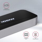 Axagon HMC-6GL laptop dock /port replicator USB 3.2 Gen 1 (3.1 Gen 1) Type-C Black, Grey | shoptok.hr