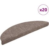  Ljepljivi tepisi za stepenice 20 kom krem 56 x 17 x 3 cm | shoptok.hr