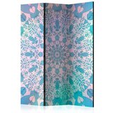  Paravan u 3 dijela - Girly Mandala (Blue) [Room Dividers] 135x172 Cijene