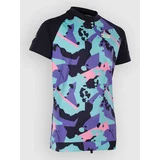 Rashguard Capture Ss Grom Kids Lycra funky / jungle