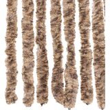  Zastor protiv muha bež i tamnosmeđa 56 x 200 cm od šenila | Eponuda.com