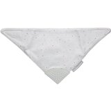 Canpol Cloth Bib with Teether podbradnik s grickalicom Grey 1 kom | shoptok.hr