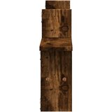 vidaXL Stenske police 2 kosa dim. hrast 38x12x38 cm inženirski les | Shoptok.si